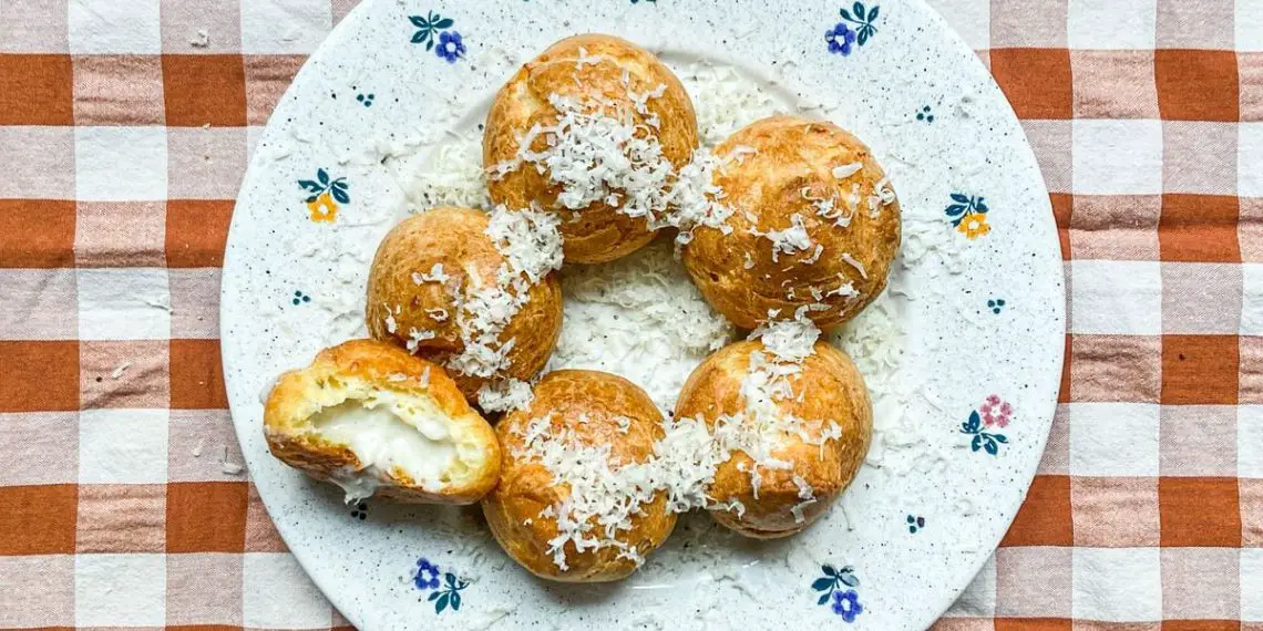 Gougères: A Towering Delight of Cheese Profiteroles